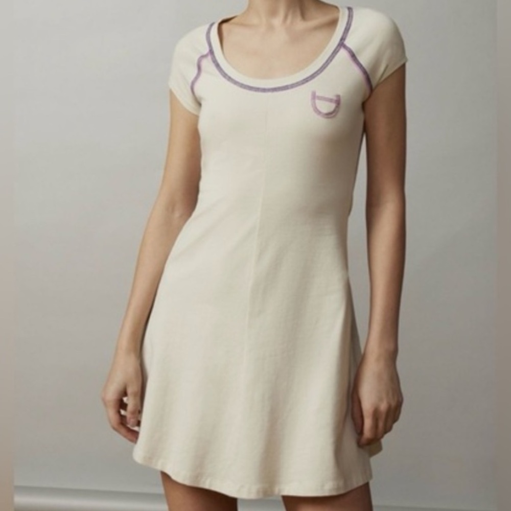 🟤NWT BDG Annabelle Tee Mini Dress in Cream